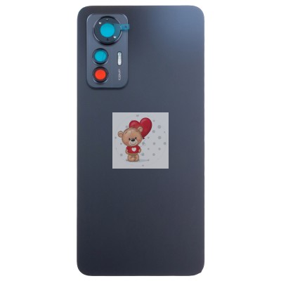 Задняя крышка для Xiaomi 12 Lite Черный - OR