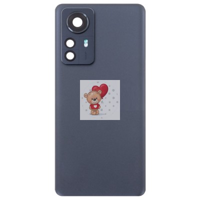 Задняя крышка для Xiaomi 12 Pro Серый - Премиум