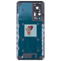 Задняя крышка для Xiaomi 12T Pro Черный (Матовая) - Премиум Задняя крышка для Xiaomi 12T Pro Черный (Матовая) - Премиум