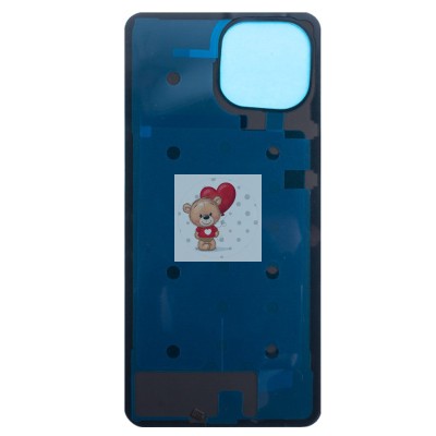 Задняя крышка для Xiaomi 11 Lite 5G NE (2109119DG) Черный - Премиум