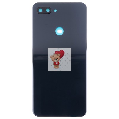 Задняя крышка для Xiaomi Mi 8 Lite Черный - Премиум