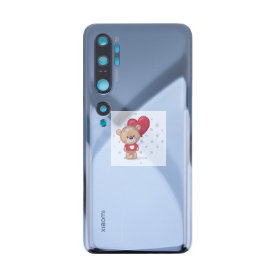 Задняя крышка для Xiaomi Mi Note 10 Pro Черный - Премиум