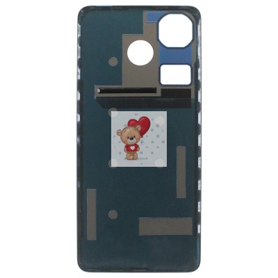 Задняя крышка для Xiaomi Poco F6 Черный Задняя крышка для Xiaomi Poco F6 Черный