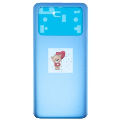 Задняя крышка для Xiaomi Poco M4 Pro 4G Синий - OR