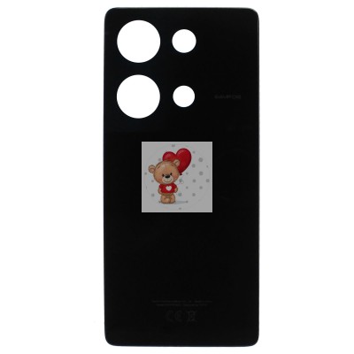 Задняя крышка для Xiaomi Poco M6 Pro 4G Черный