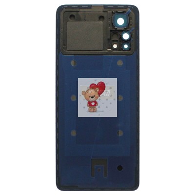 Задняя крышка для Xiaomi Poco X4 Pro 5G Черный - Премиум