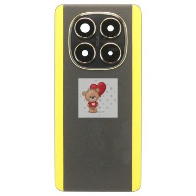 Задняя крышка для Xiaomi Poco X7 Черный - Премиум Задняя крышка для Xiaomi Poco X7 Черный - Премиум