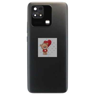 Задняя крышка для Xiaomi Redmi 10C Серый - Премиум