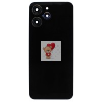Задняя крышка для Xiaomi 23053RN02Y (черная) - Премиум