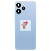 Задняя крышка для Xiaomi Redmi 12 4G Голубой - Премиум