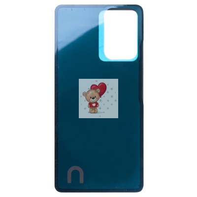 Задняя крышка для Xiaomi Redmi Note 12 Pro 5G (22101316C) (черная)