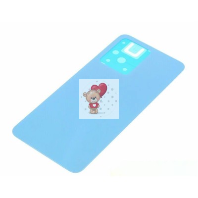 Задняя крышка для Xiaomi Redmi Note 12 4G (голубая)