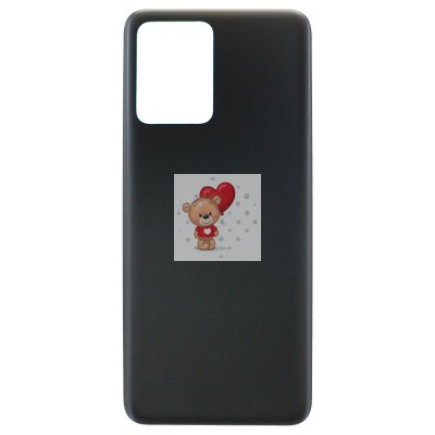 Задняя крышка для Xiaomi Redmi Note 12 5G Черный - Премиум