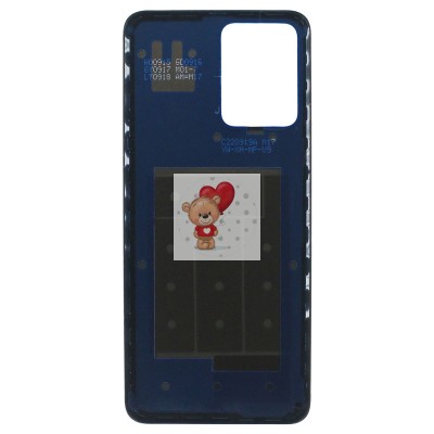 Задняя крышка для Xiaomi Redmi Note 12 5G Черный - Премиум