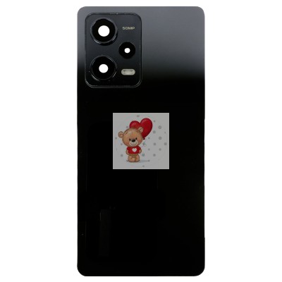 Задняя крышка для Xiaomi Redmi Note 12 Pro 5G Черный - Премиум Задняя крышка для Xiaomi Redmi Note 12 Pro 5G Черный - Премиум