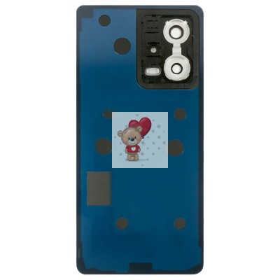 Задняя крышка для Xiaomi Redmi Note 12 Pro 5G Черный - Премиум