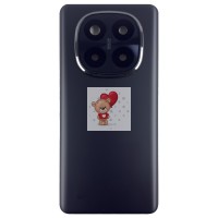 Задняя крышка для Xiaomi Redmi Note 14 Pro+ 5G Черный - Премиум