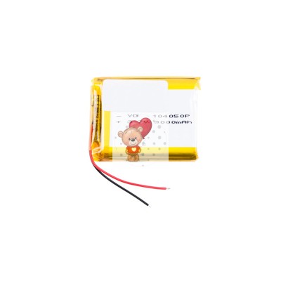 Аккумуляторная батарея универсальный 104050p 3,7v Li-Pol 3000 mAh (10*40*50 mm)