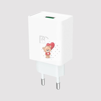 Сетевое зарядное устройство USB BC C56 (15W, QС3.0) Белый