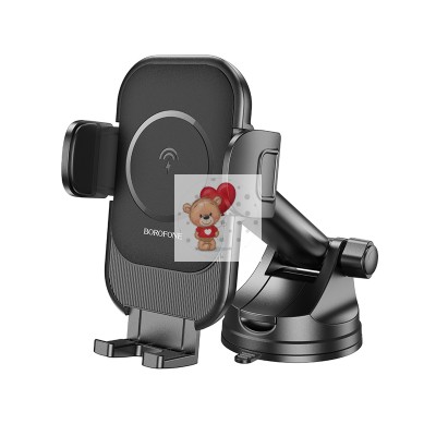 Авто держатель Borofone BH203 (MagSafe 15W, на приборную панель) Черный Авто держатель Borofone BH203 (MagSafe 15W, на приборную панель) Черный