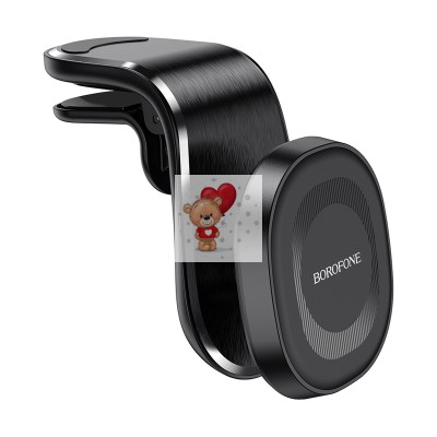 Авто держатель Borofone BH40 (магнитный, в дефлектор) Черный