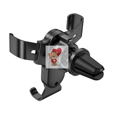 Авто держатель Borofone BH74 (раздвижной, в дефлектор) Черный