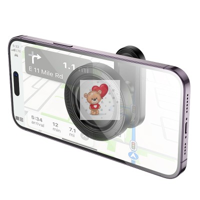 Авто держатель Hoco H58 (магнитный, на приборную панель) Черный