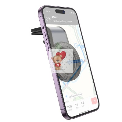 Авто держатель Hoco H59 (Magsafe, в дефлектор) Черный Авто держатель Hoco H59 (Magsafe, в дефлектор) Черный