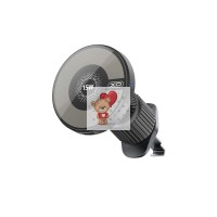 Авто держатель XO CX025 (с беспроводной зарядкой 15W, магнитный, в дефлектор) Черный Авто держатель XO CX025 (с беспроводной зарядкой 15W, магнитный, в дефлектор) Черный