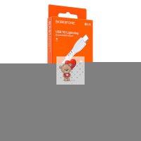 Кабель USB - Lightning Borofone BX51 (2.4A) Белый Кабель USB - Lightning Borofone BX51 (2.4A) Белый