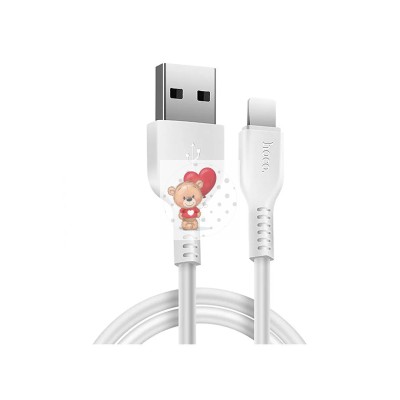 Кабель USB - Lightning Hoco X20 (2А, 3 м) Белый Кабель USB - Lightning Hoco X20 (2А, 3 м) Белый