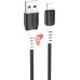 Кабель USB - Lightning Hoco X82 (2.4А, оплетка силикон, термостойкий) Черный Кабель USB - Lightning Hoco X82 (2.4А, оплетка силикон, термостойкий) Черный