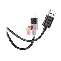 Кабель USB - Lightning Hoco X88 (2.4А) Черный Кабель USB - Lightning Hoco X88 (2.4А) Черный