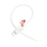 Кабель USB - Lightning Hoco X88 (2.4А) Белый Кабель USB - Lightning Hoco X88 (2.4А) Белый
