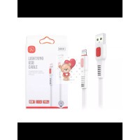 Кабель USB - Lightning XO NB151 (2.4A, плоский) Белый Кабель USB - Lightning XO NB151 (2.4A, плоский) Белый