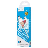 Кабель USB - MicroUSB Hoco X88 (2.4A) Белый Кабель USB - MicroUSB Hoco X88 (2.4A) Белый