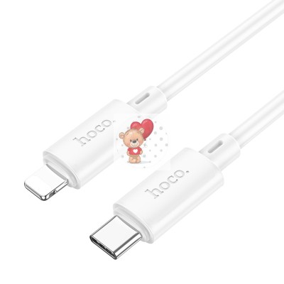 Кабель Type-C - Lightning Hoco X88 (3A, 27W, PD, 2 м) Белый