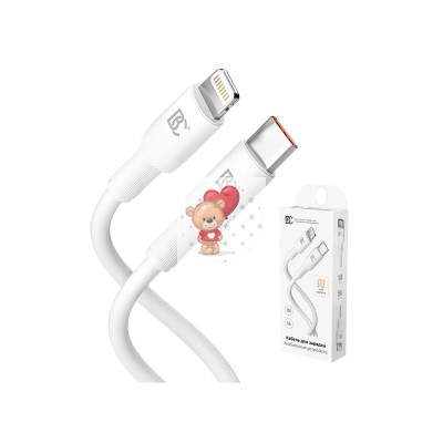 Кабель Type-C - Type-C BC X81 Soft (PD) Белый