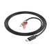 Кабель Type-C - Type-C Hoco X88 (5A, 60W) Черный