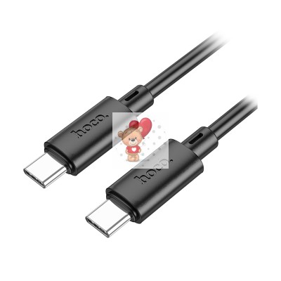 Кабель Type-C - Type-C Hoco X88 (5A, 60W) Черный Кабель Type-C - Type-C Hoco X88 (5A, 60W) Черный
