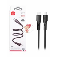 Кабель Type-C - Type-C XO NB-Q231B (60W) Черный