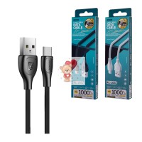 Кабель USB - Type-C Remax RC-160a (2.1A) Черный Кабель USB - Type-C Remax RC-160a (2.1A) Черный