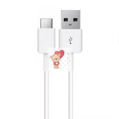Кабель USB - Type-C для Samsung (тех.упак.) Белый Кабель USB - Type-C для Samsung (тех.упак.) Белый