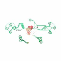 Шлейф для геймпада DualSense V1 межплатный Шлейф для геймпада DualSense V1 межплатный