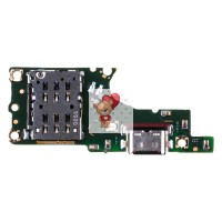 Шлейф для Huawei Honor 50 плата на системный разъем/разъем SIM/микрофон - Премиум Шлейф для Huawei Honor 50 плата на системный разъем/разъем SIM/микрофон - Премиум