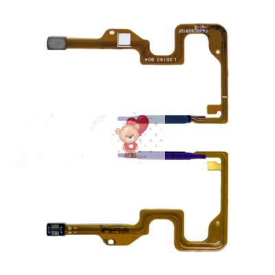 Шлейф для Huawei Honor X7a/Huawei Honor X7a Plus сканер отпечатка пальцев Черный