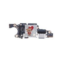 Шлейф для Huawei Honor X7b 4G плата на системный разъем/разъем гарнитуры/микрофон - Премиум Шлейф для Huawei Honor X7b 4G плата на системный разъем/разъем гарнитуры/микрофон - Премиум