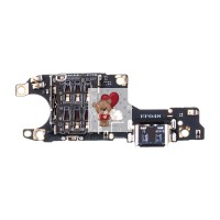 Шлейф для Huawei Honor 70 плата на системный разъем/разъем SIM/микрофон - Премиум Шлейф для Huawei Honor 70 плата на системный разъем/разъем SIM/микрофон - Премиум