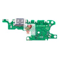 Шлейф для Huawei Honor X8a плата на системный разъем/микрофон