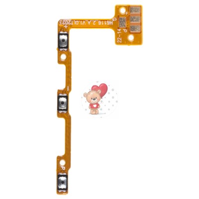 100281, Шлейф для Infinix Hot 10 Play на кнопки громкости/включения, FPC-INX-HOT-10-PLY-VOL, 90.00<span class=